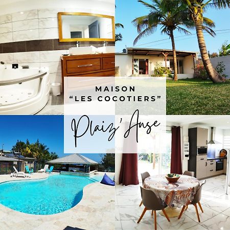 Maison Les Cocotiers De Plaiz'Anse Petite-Ile Exterior photo